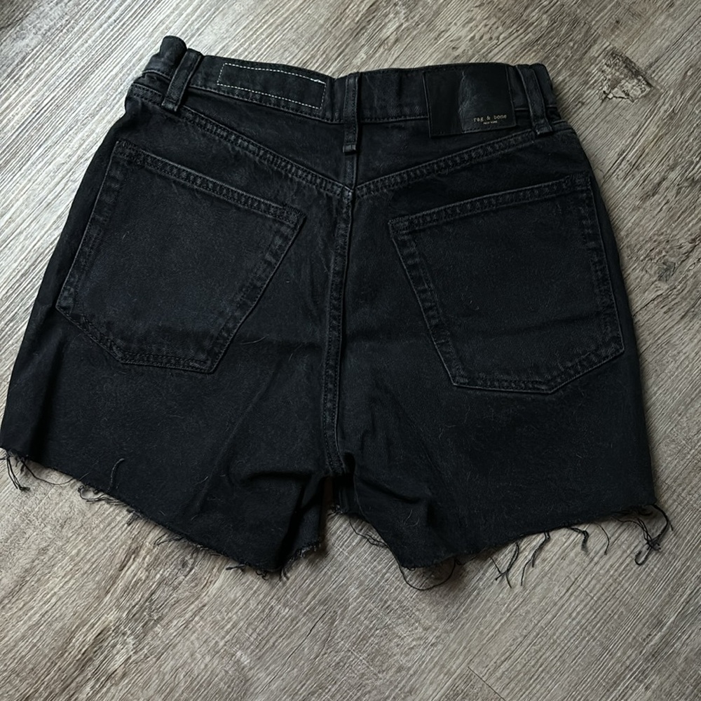 Black rag & bone jeans shorts - Picture 4 of 4